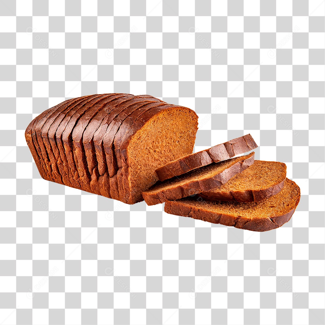 Pão de Forma Fatiado PNG Transparente