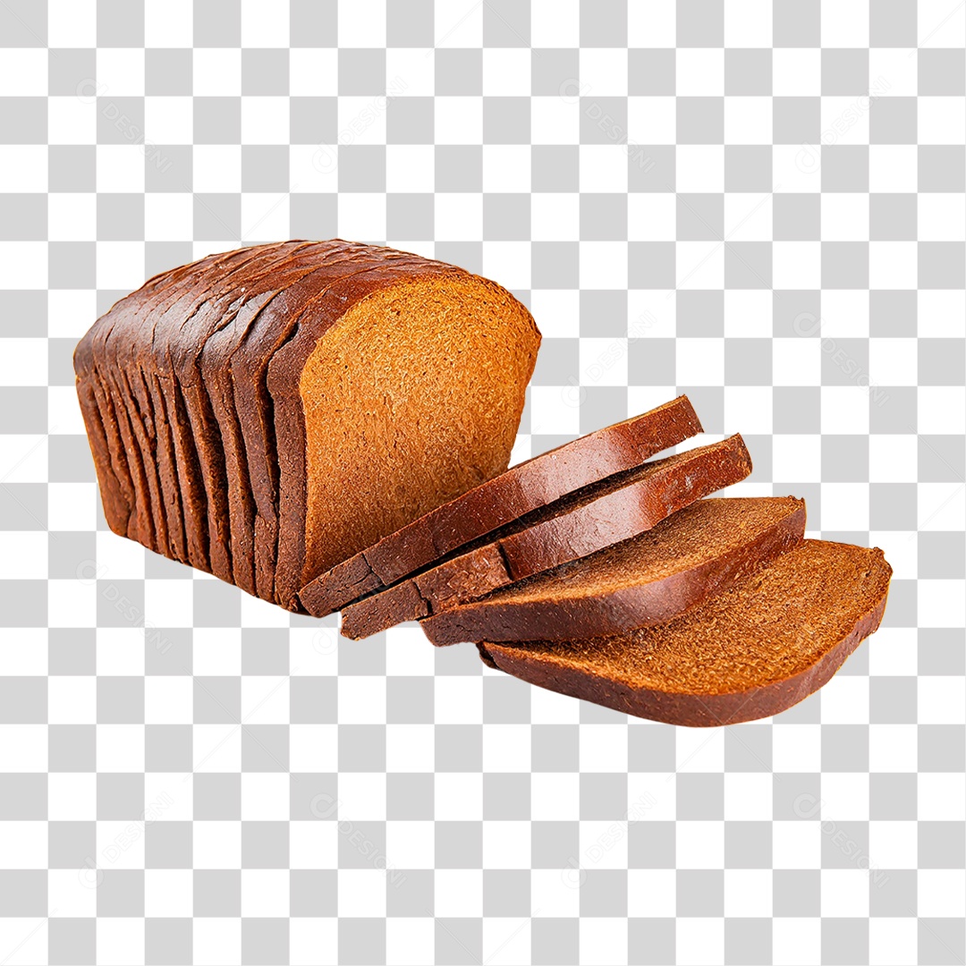 Pão de Forma Fatiado PNG Transparente