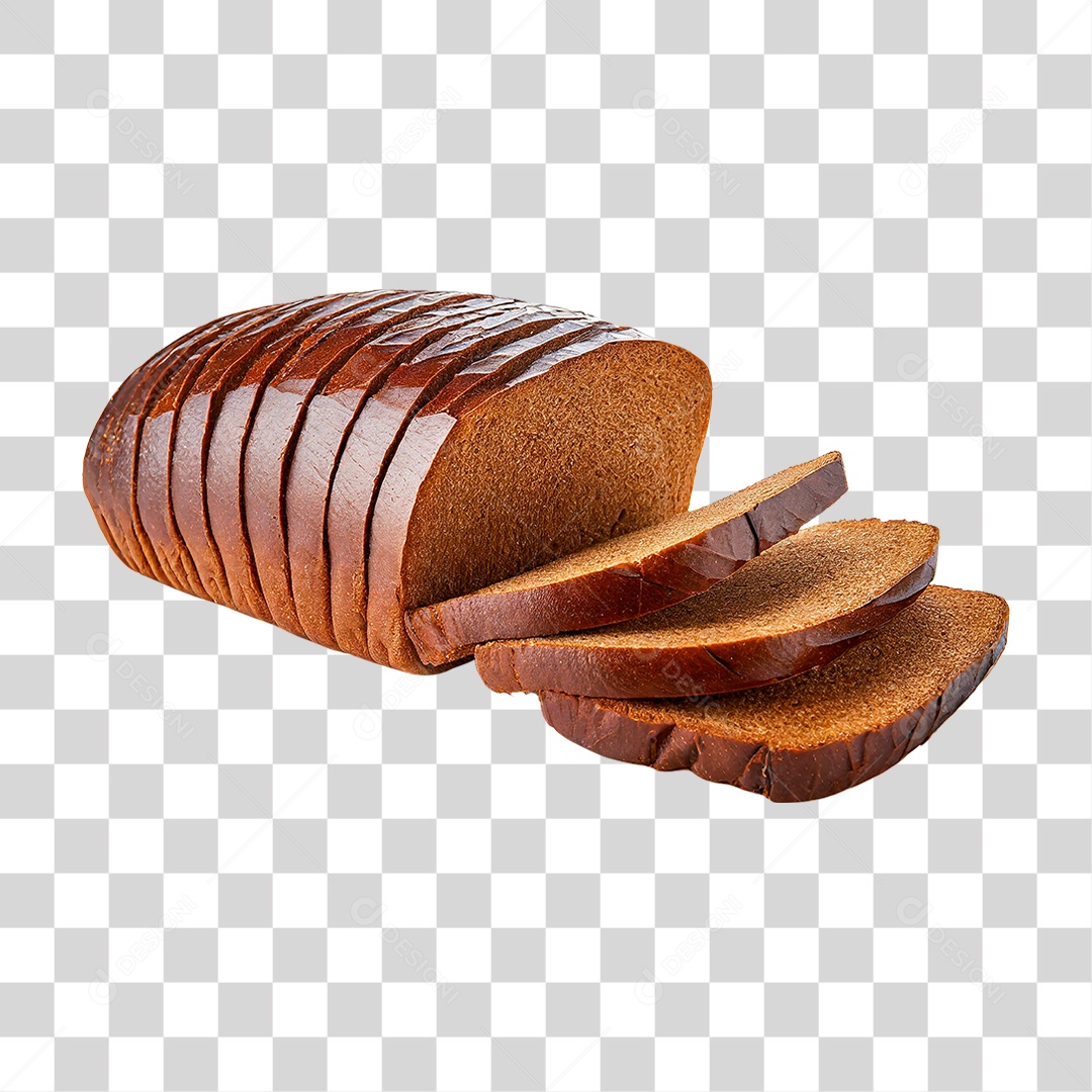 Pão de Forma Fatiado PNG Transparente
