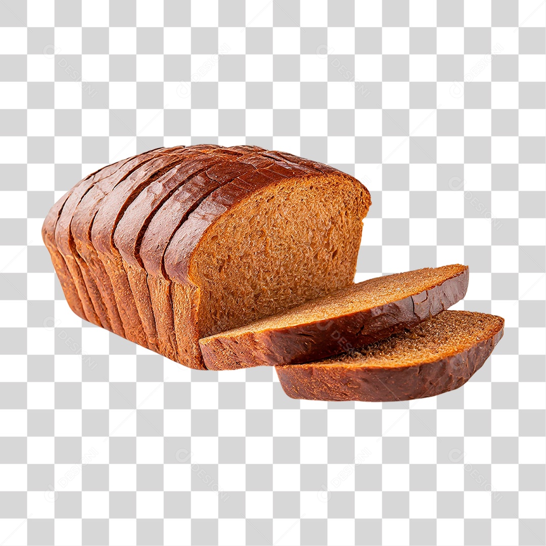 Pão de Forma Fatiado PNG Transparente