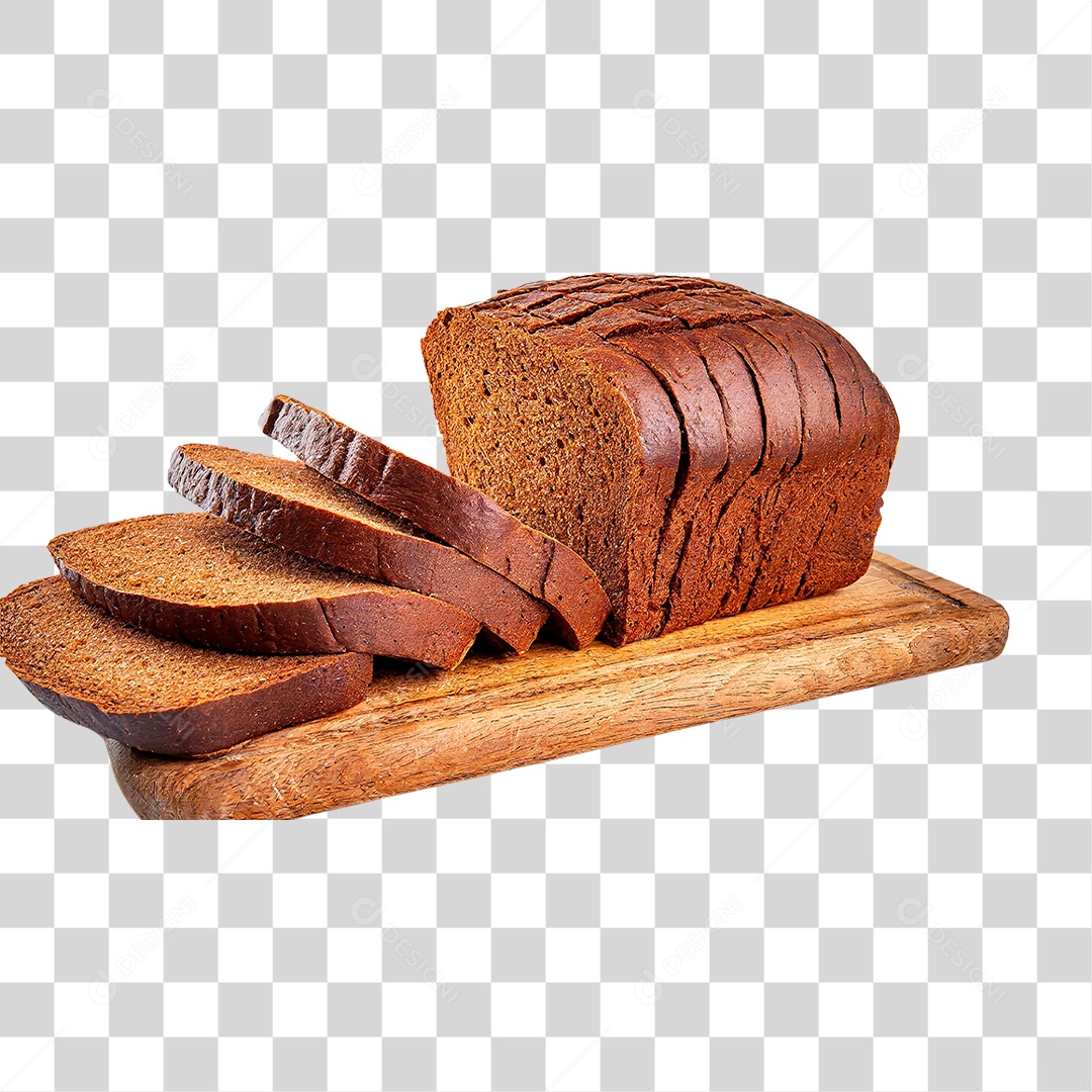 Pão de Forma Fatiado PNG Transparente