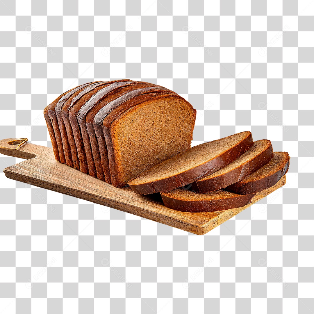 Pão de Forma Fatiado PNG Transparente