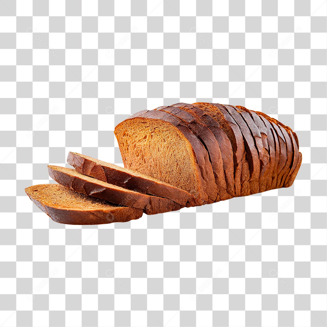 Pão de Forma Fatiado PNG Transparente