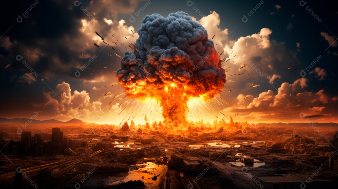 Dia Internacional para a Eliminação das Armas Nucleares 26 de setembro IA Generativa.