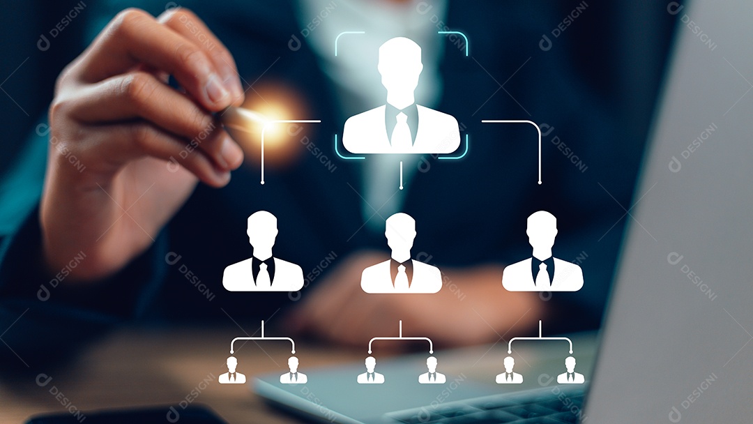 Pessoa de negócio empresária