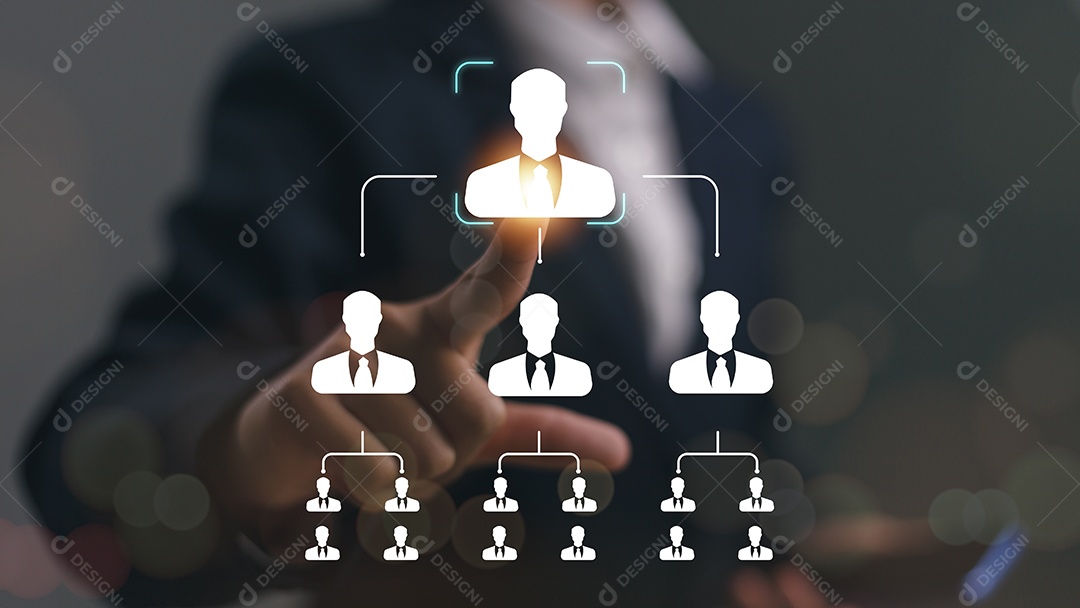 Pessoa de negócio empresária