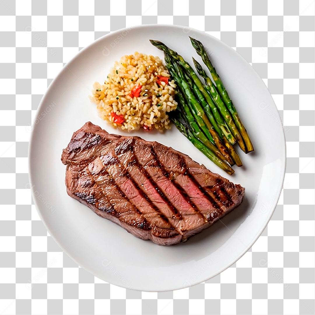 Prato de Carne PNG Transparente