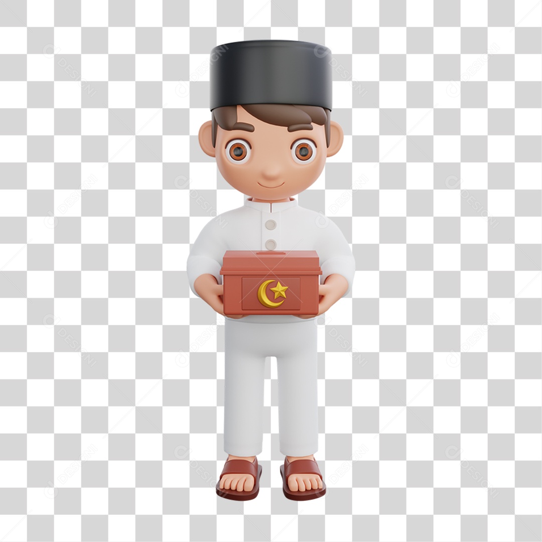 Personagem Ramadã PNG Transparente