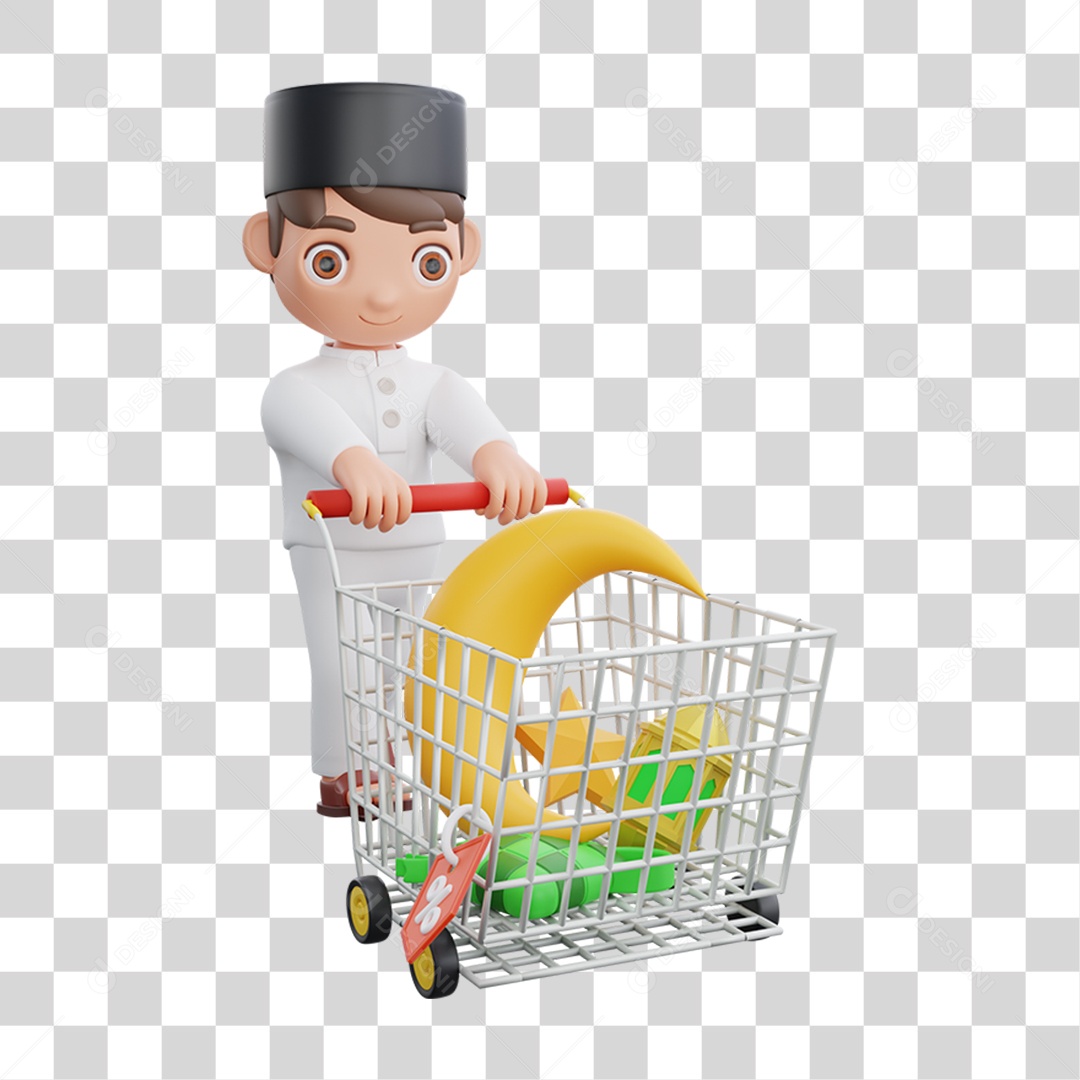 Personagem Ramadã PNG Transparente