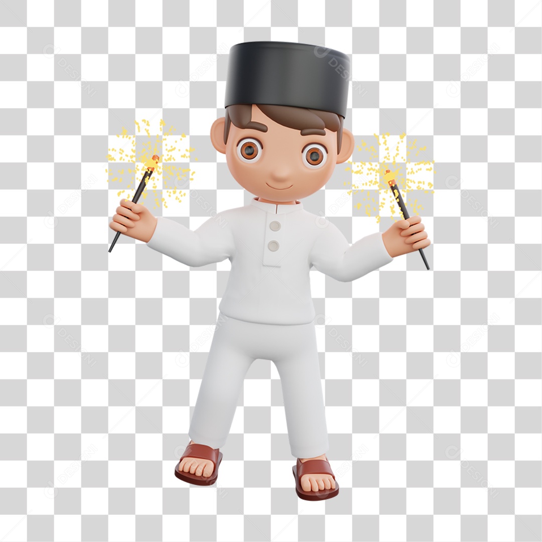 Personagem Ramadã PNG Transparente
