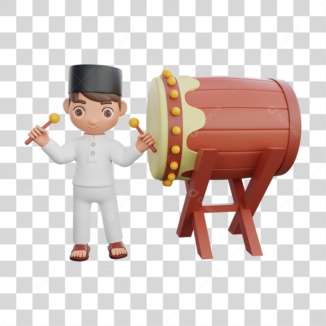 Personagem Ramadã PNG Transparente