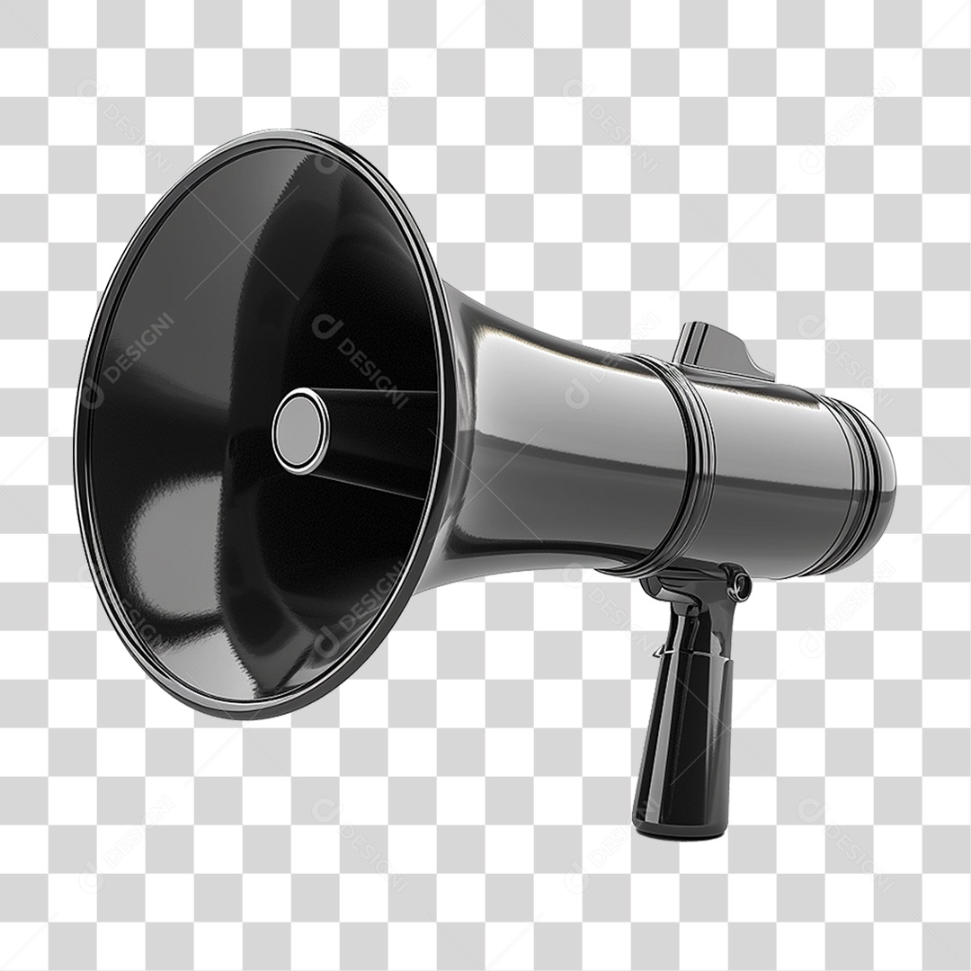 Megafone Alto Falante PNG Transparente