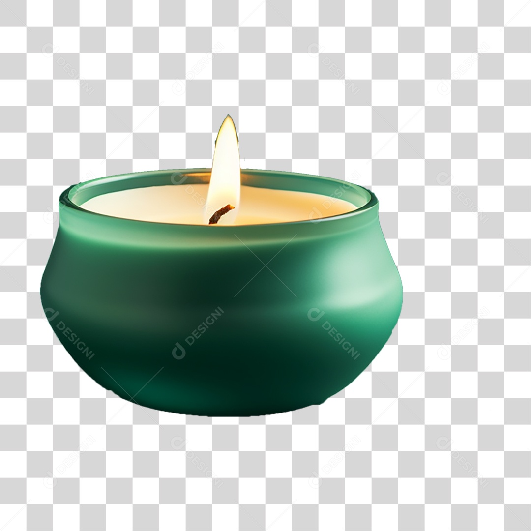 Vela em Vasilha Para Massagem PNG Transparente