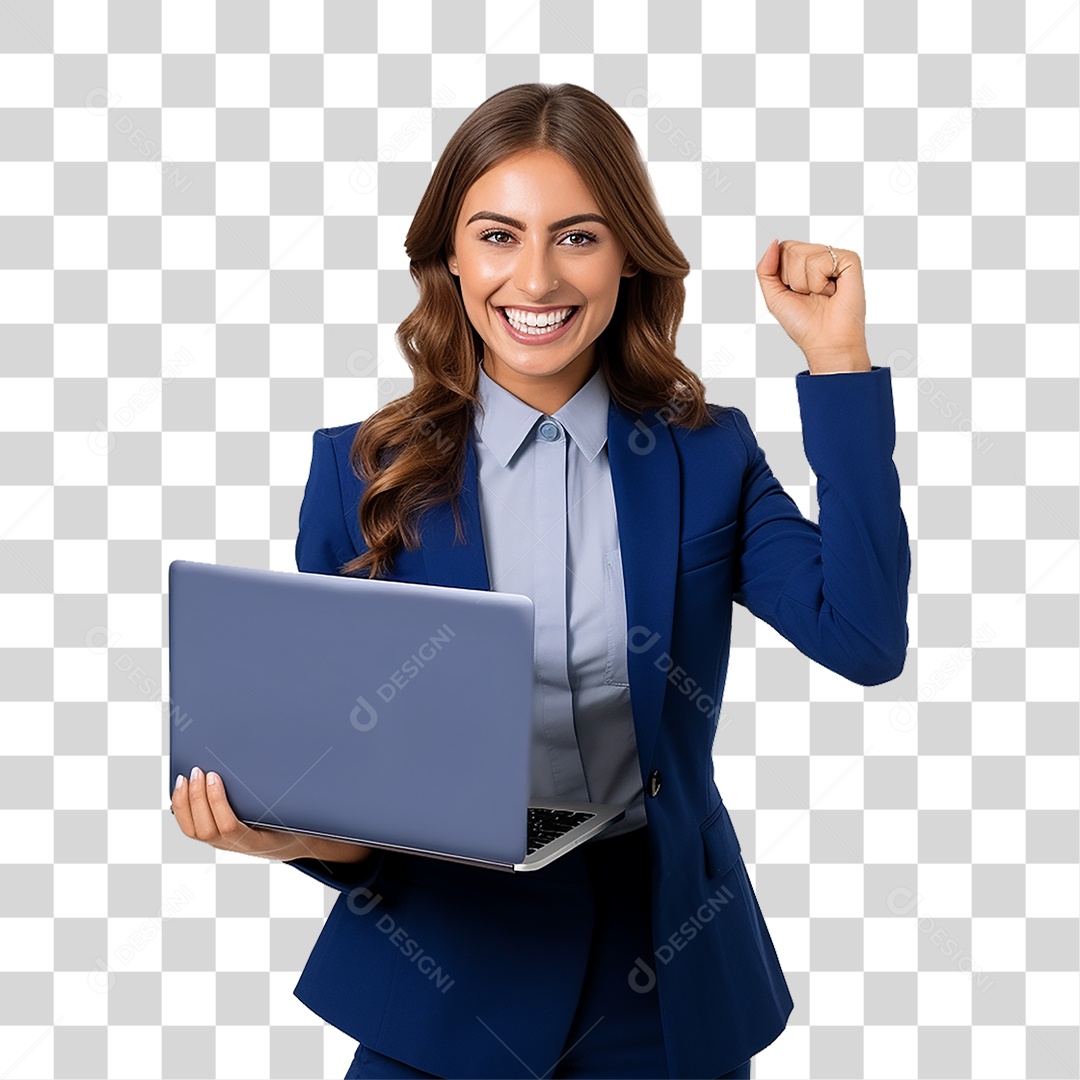 Empresária de Terno Negócios PNG Transparente