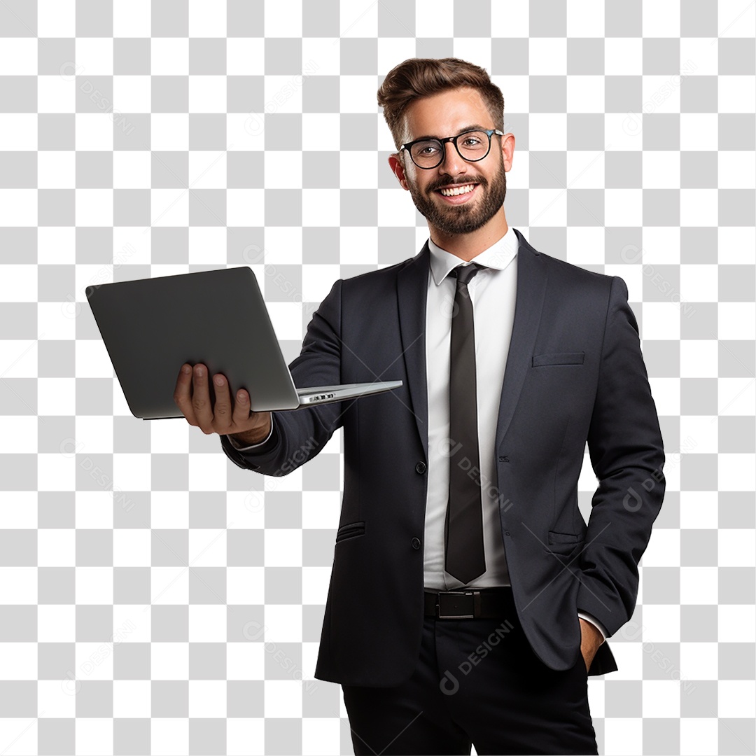 Empresário de Terno Negócios PNG Transparente