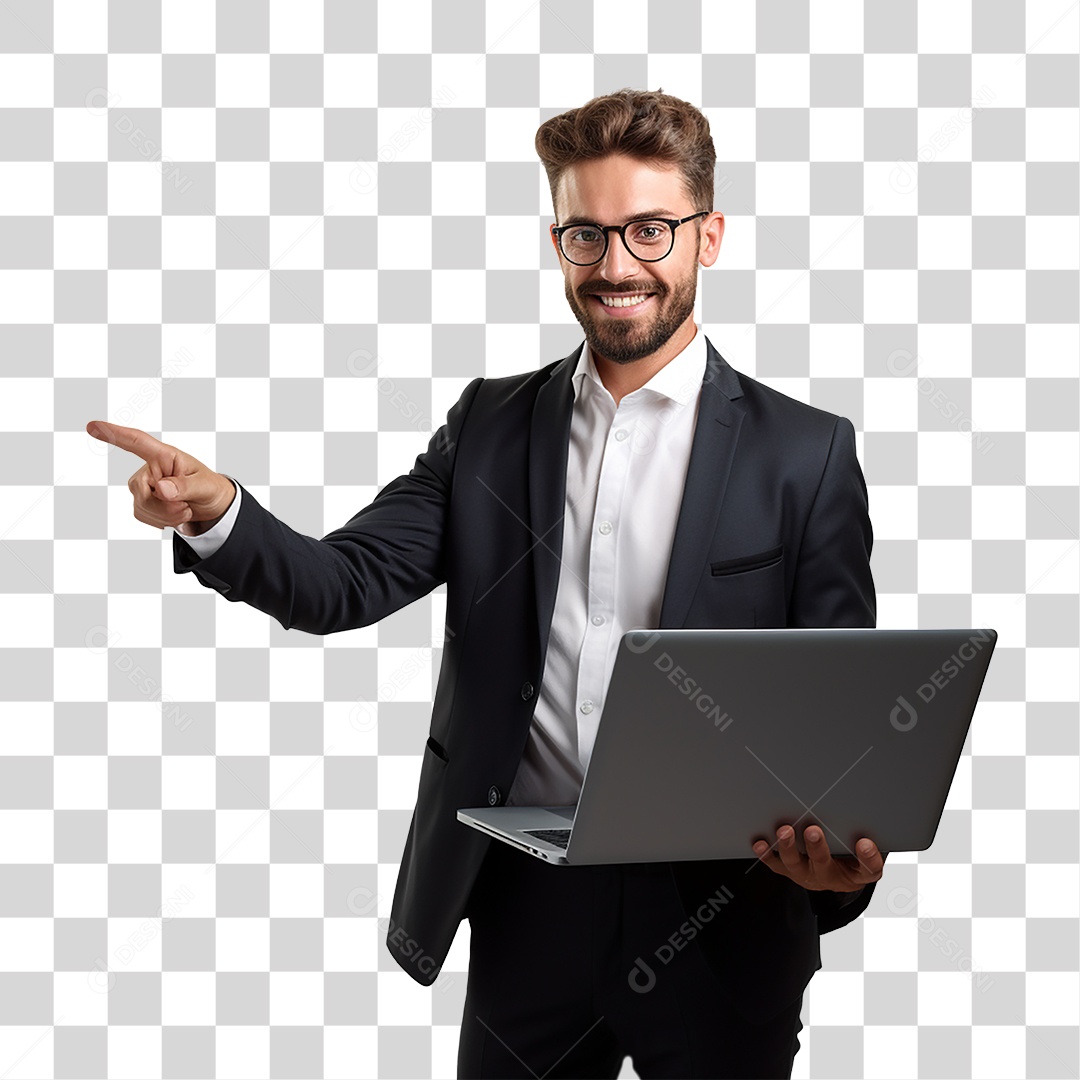 Empresário de Terno Negócios PNG Transparente