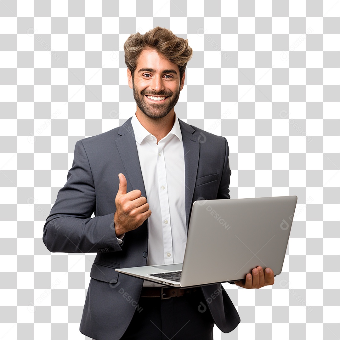 Empresário de Terno Negócios PNG Transparente