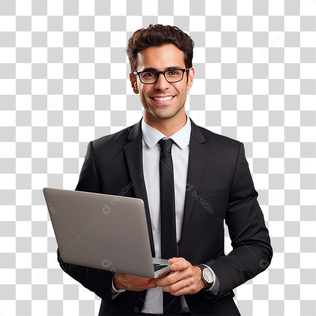 Empresário de Terno Negócios PNG Transparente