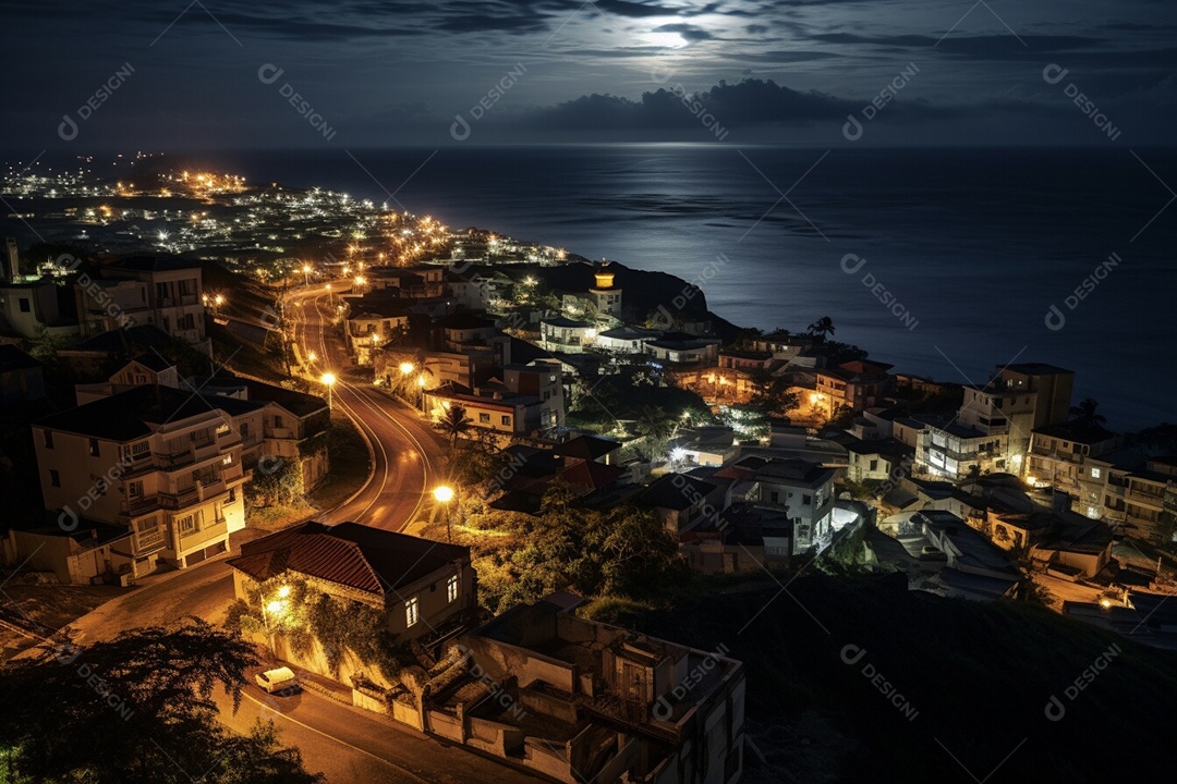 Retrato realista cidade