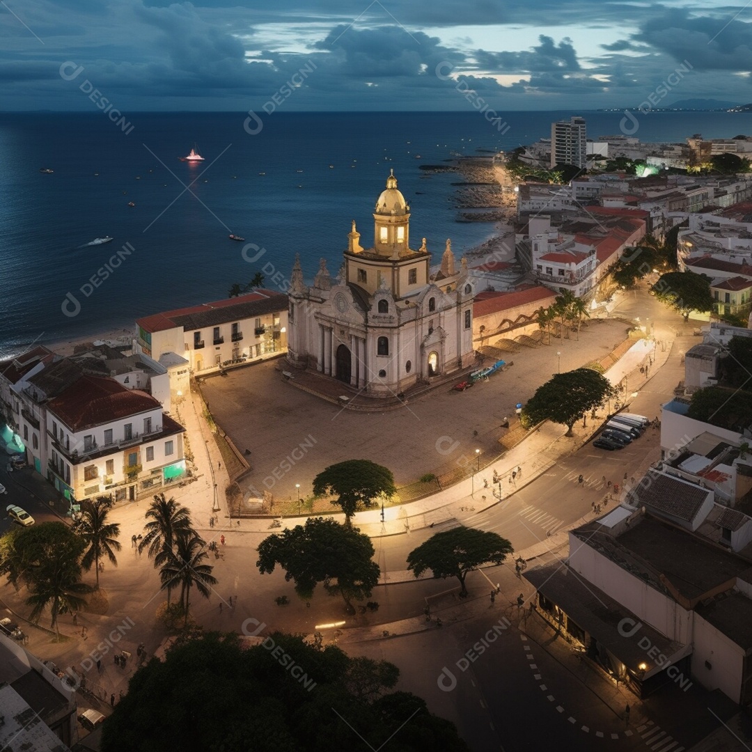 Retrato realista cidade