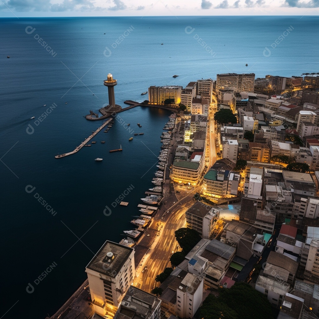 Retrato realista cidade