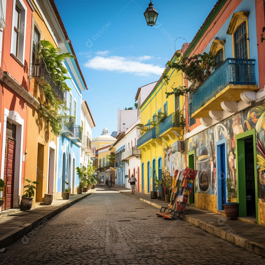 Retrato realista cidade