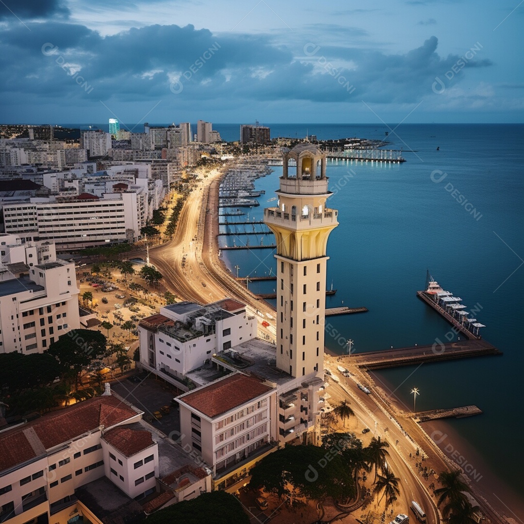 Retrato realista cidade