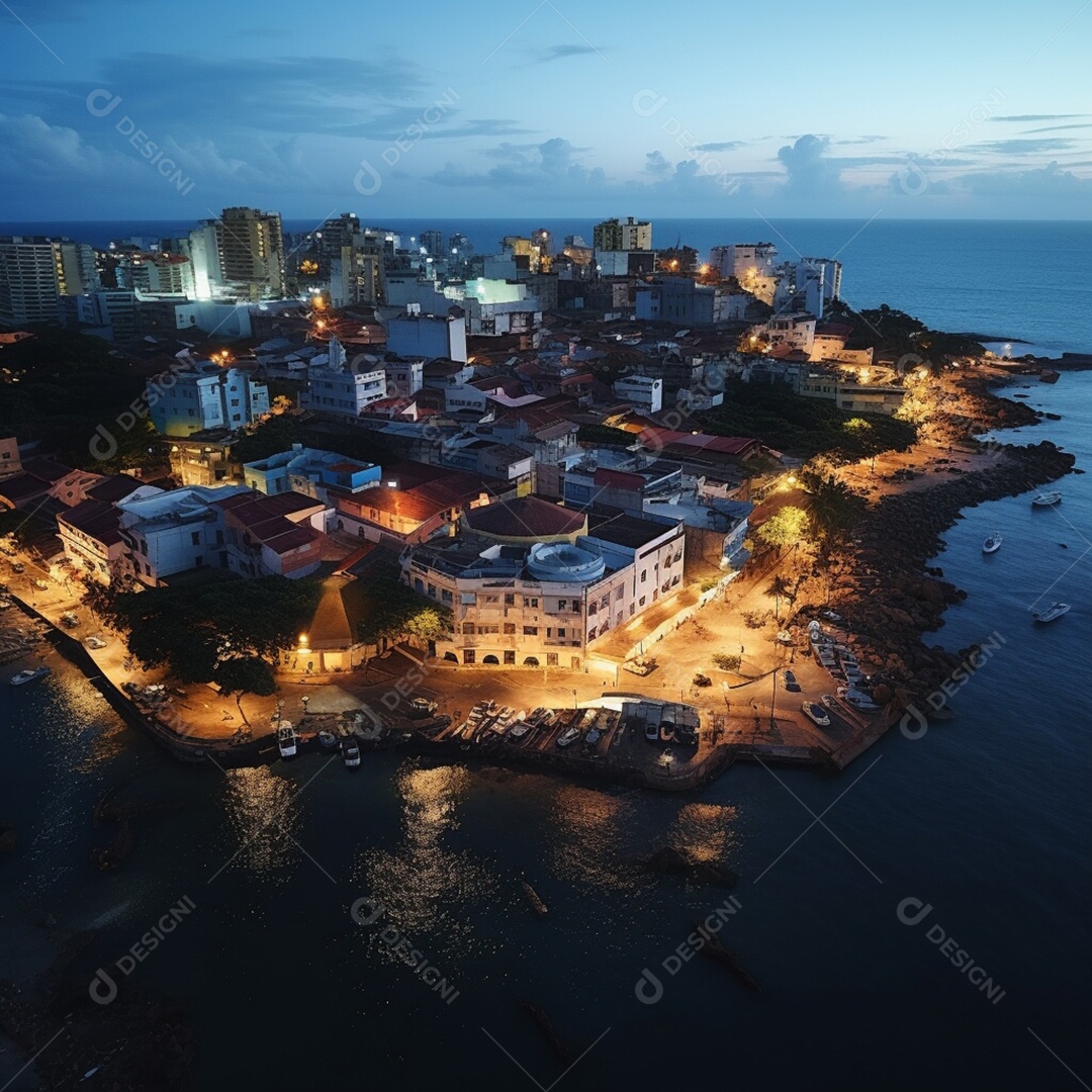 Retrato realista cidade