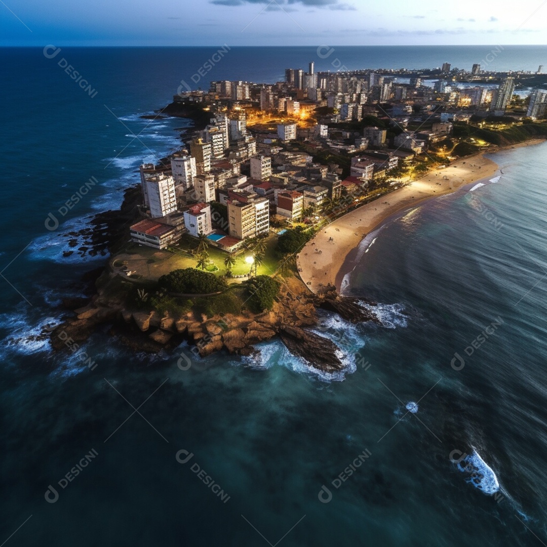 Retrato realista cidade