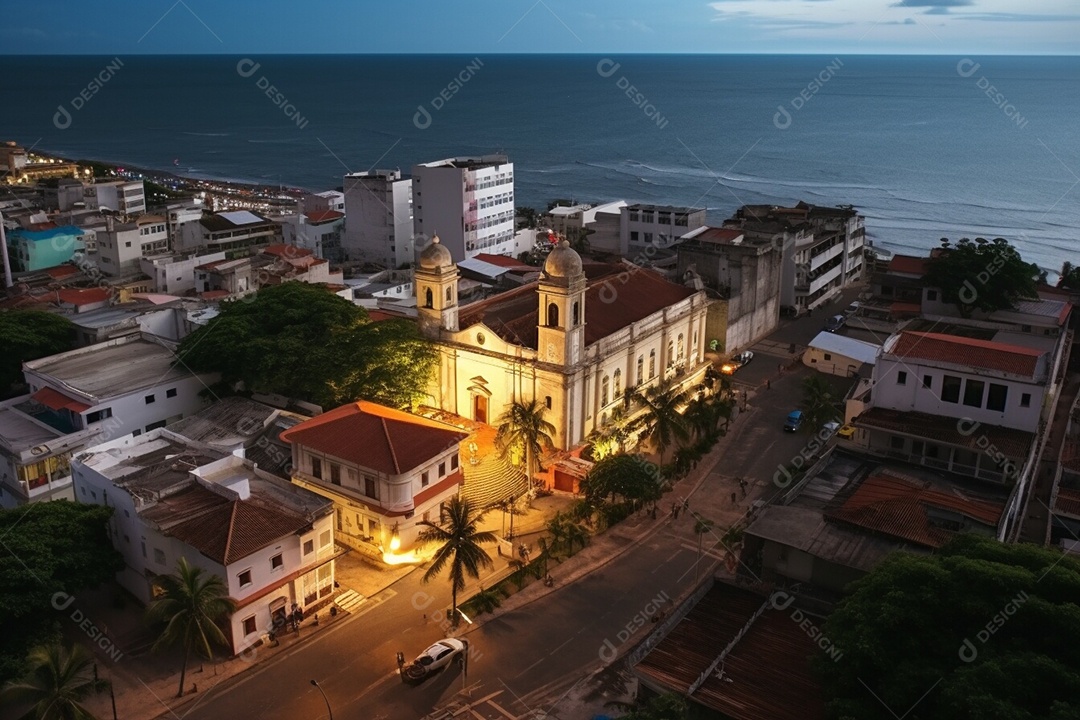 Retrato realista cidade