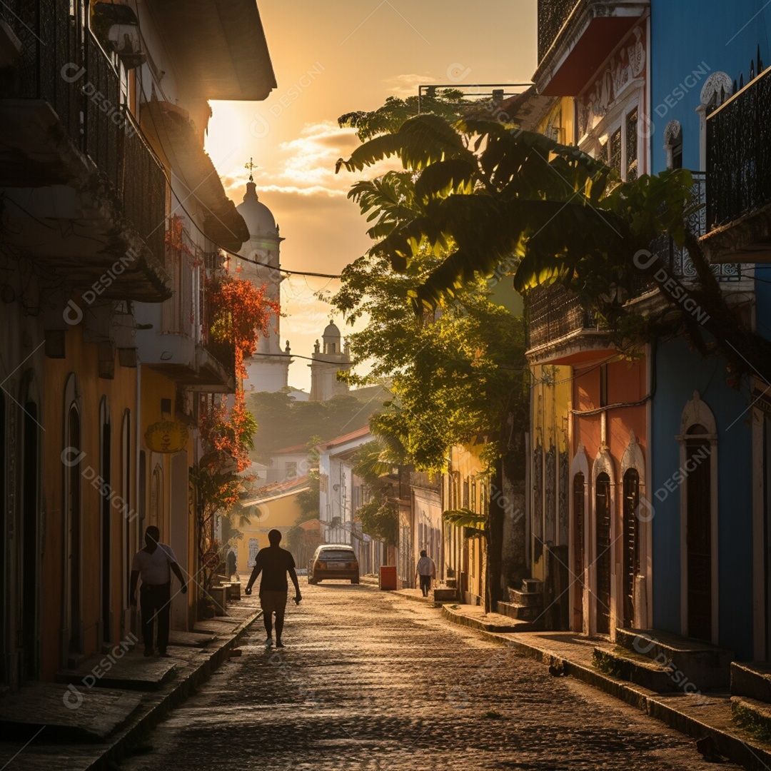 Retrato realista cidade