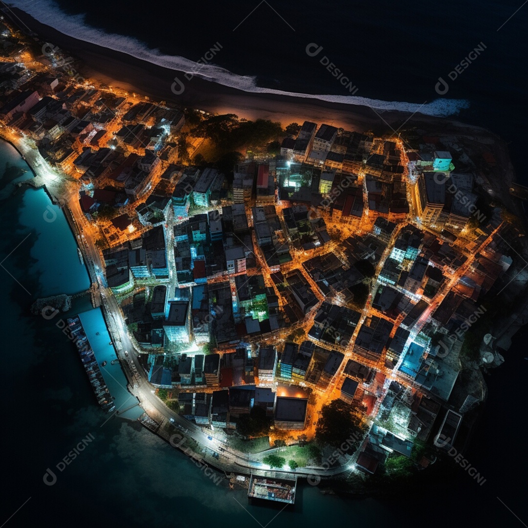 Retrato realista cidade