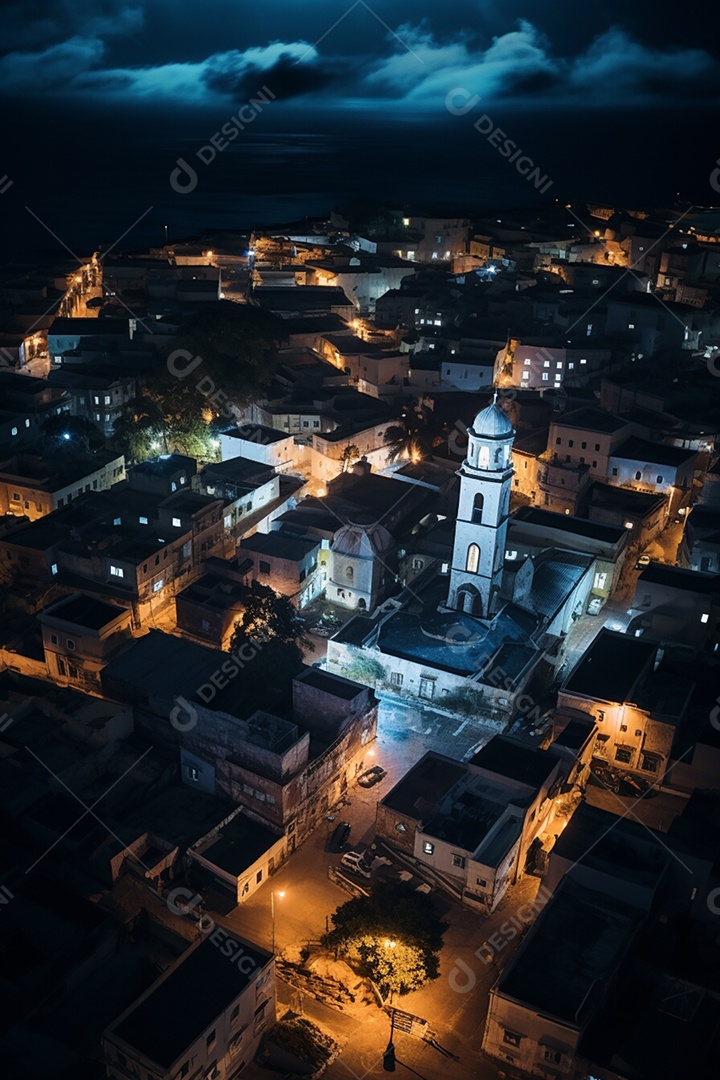 Retrato realista cidade