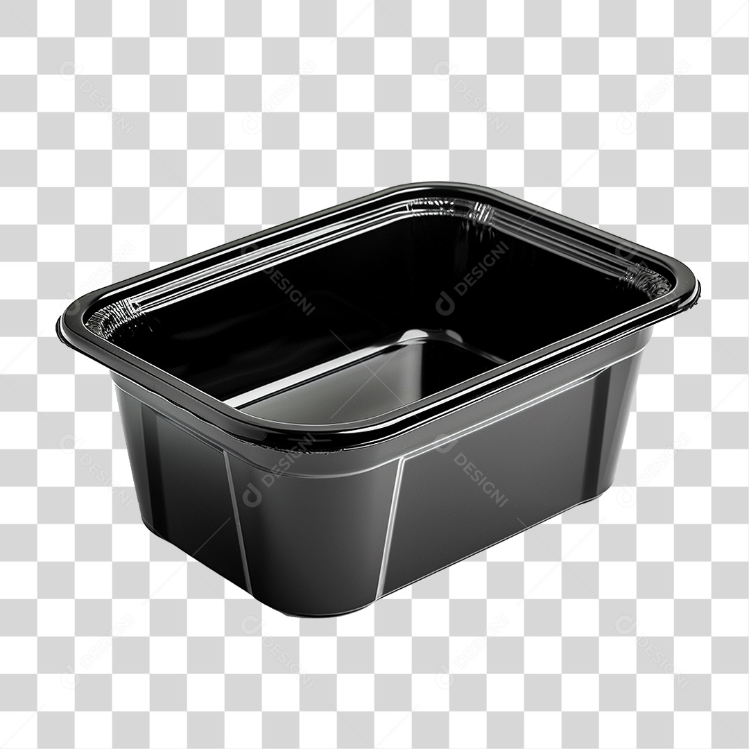 Vasilha Preta PNG Transparente