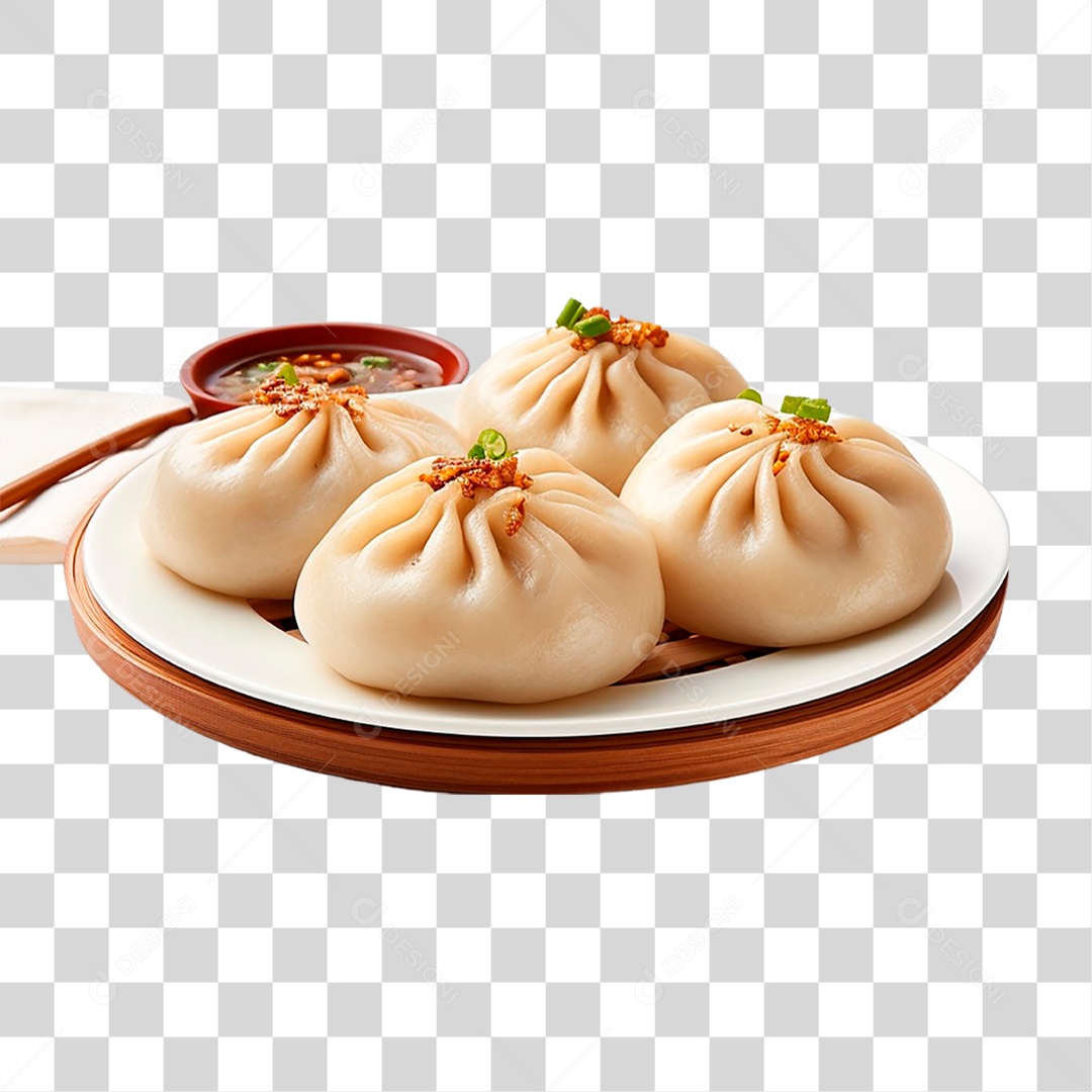 Parto de Pão Chinês PNG Transparente