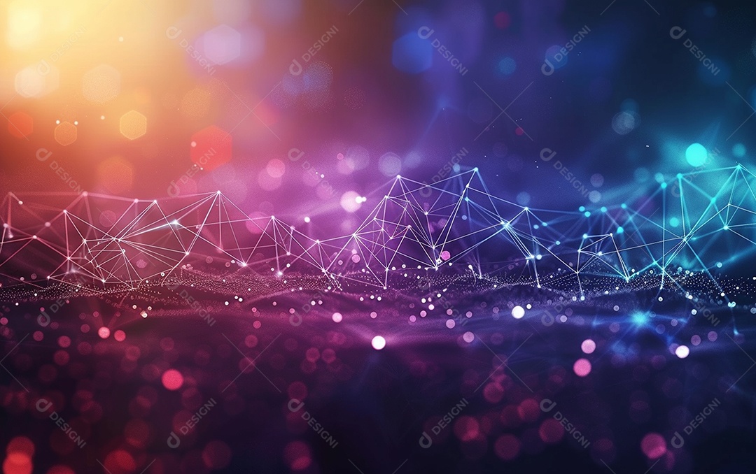 Conecte o design de fundo de tecnologia. projeto de plano de fundo