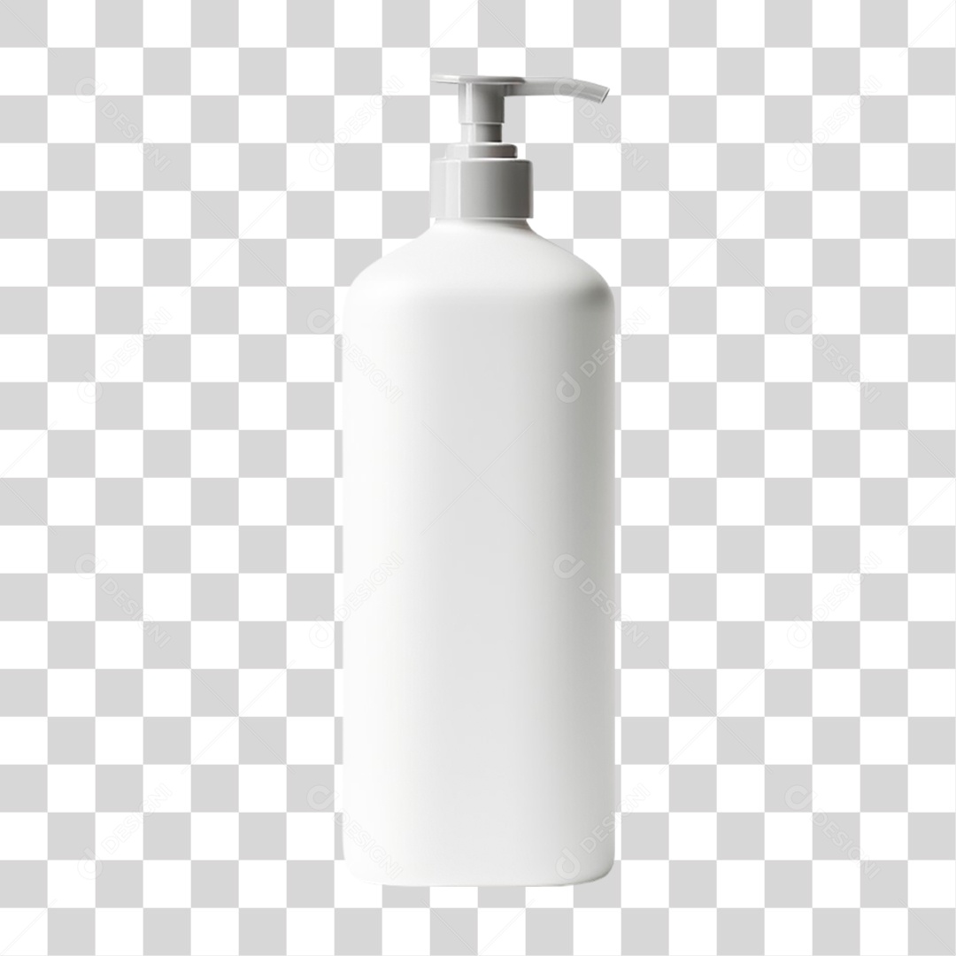 Frasco Branco PNG Transparente