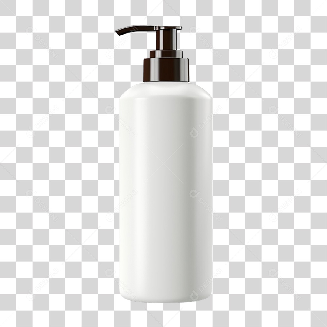 Frasco Branco PNG Transparente