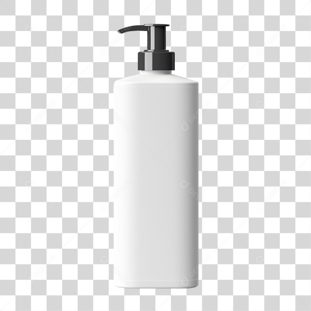 Frasco Branco PNG Transparente