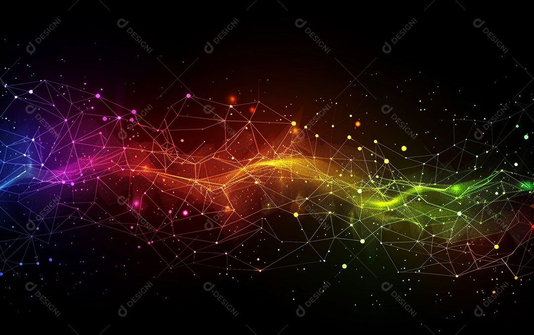 Conecte o design de fundo de tecnologia. projeto de plano de fundo