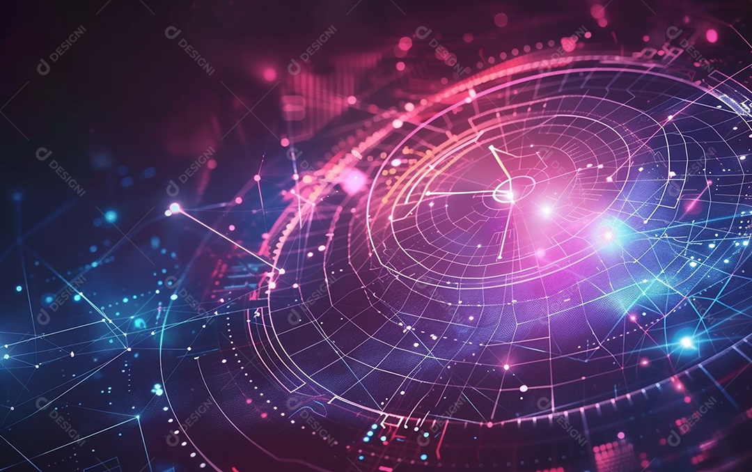 Conecte o design de fundo de tecnologia. projeto de plano de fundo