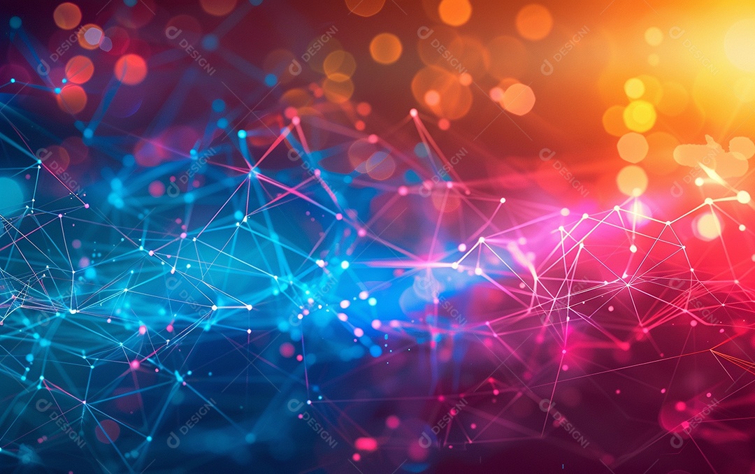 Conecte o design de fundo de tecnologia. projeto de plano de fundo