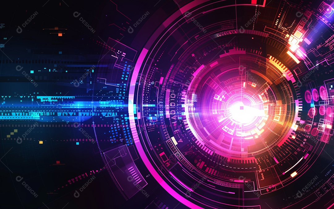 Conecte o design de fundo do design de fundo de tecnologia