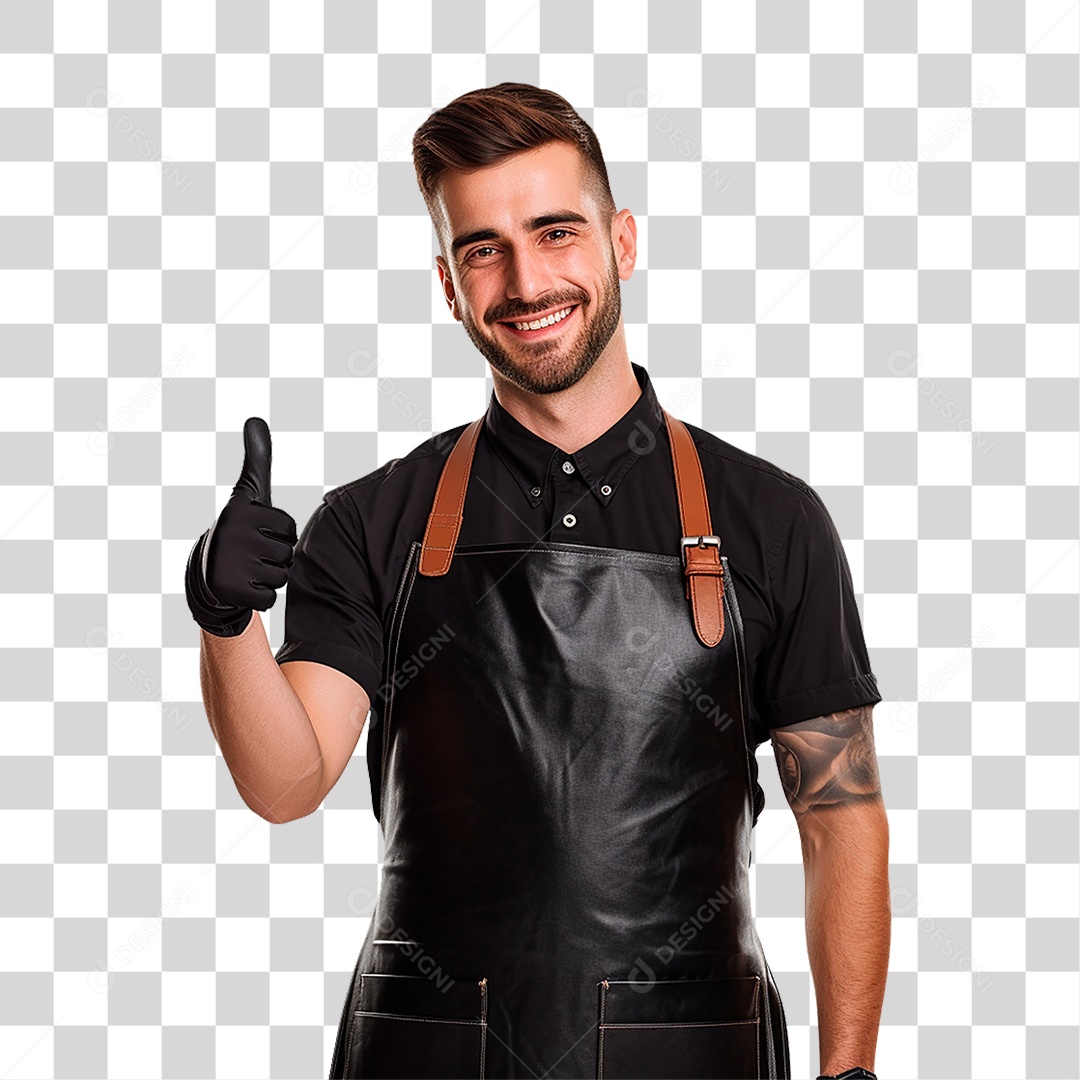 Barbeiro Corte de Cabelo Salão PNG Transparente