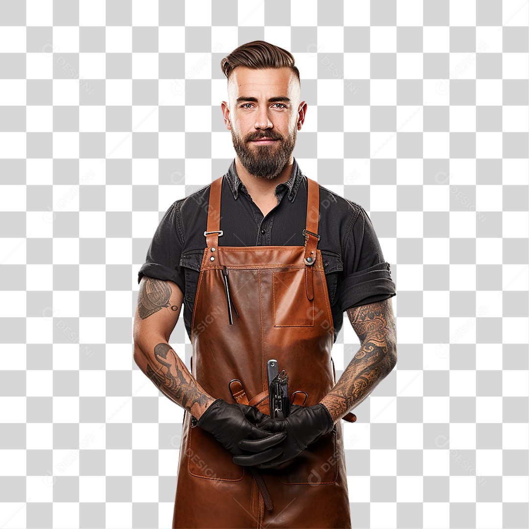 Barbeiro Corte de Cabelo Salão PNG Transparente