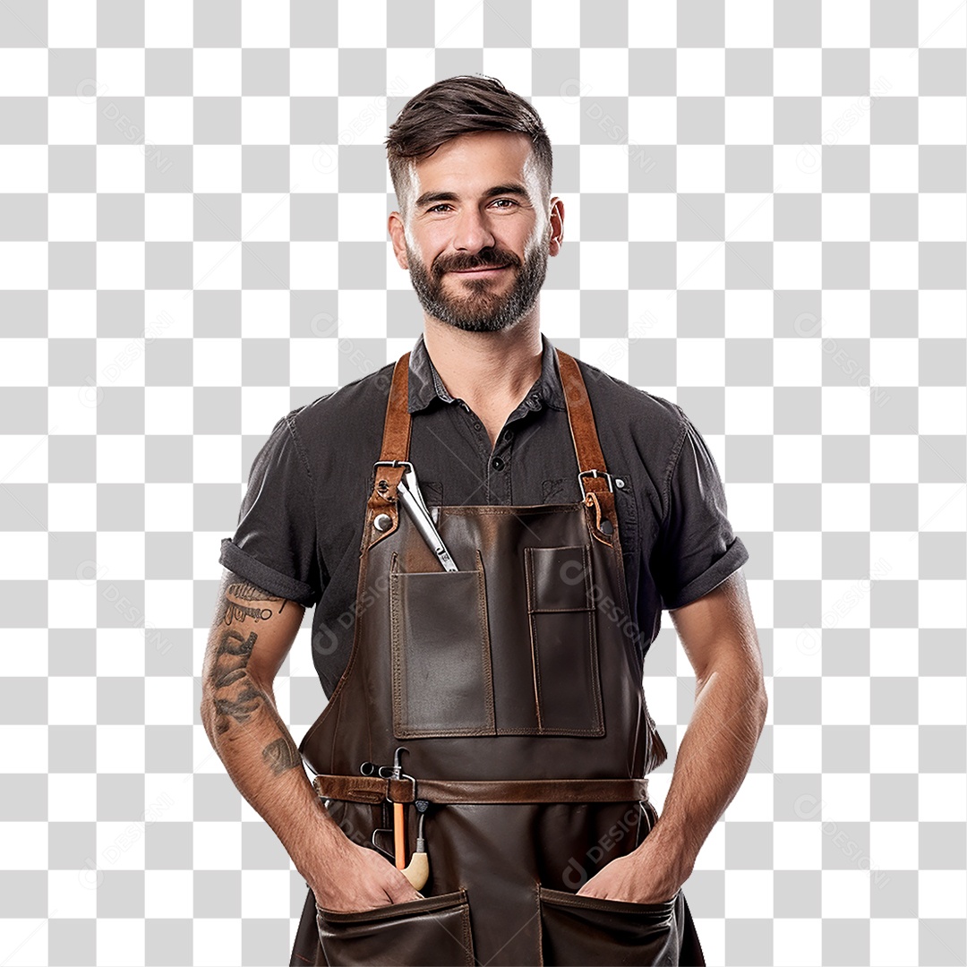 Barbeiro Corte de Cabelo Salão PNG Transparente