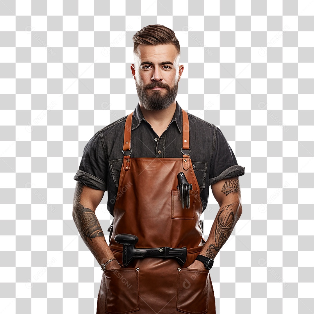 Barbeiro Corte de Cabelo Salão PNG Transparente