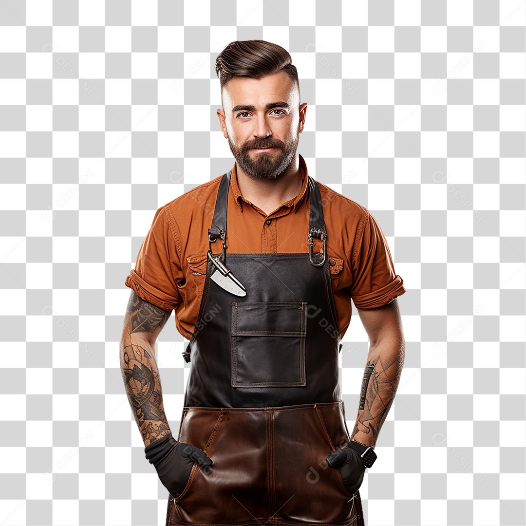 Barbeiro Corte de Cabelo Salão PNG Transparente