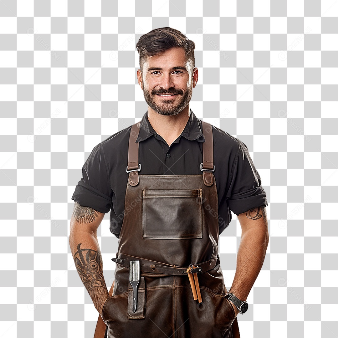 Barbeiro Corte de Cabelo Salão PNG Transparente