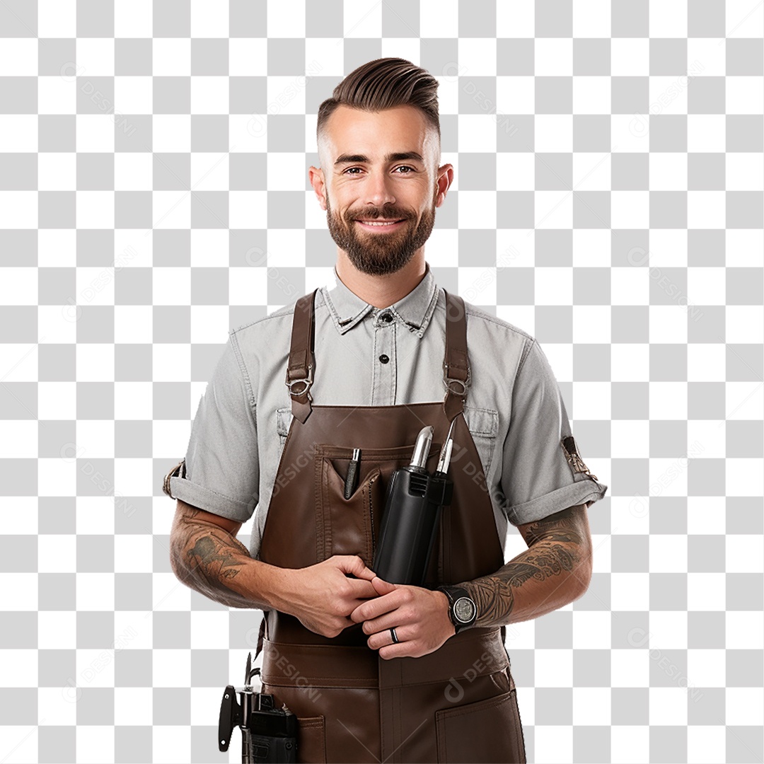 Barbeiro Corte de Cabelo Salão PNG Transparente